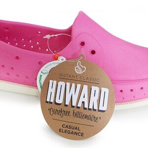 NWT Native HOWARD Hollywood Pink girl C7 Slip On Boat Deck water Shoes